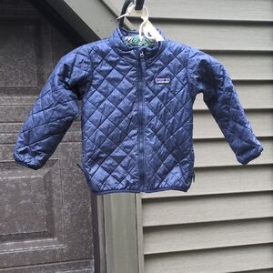 Patagonia Blue Quilted Jacket